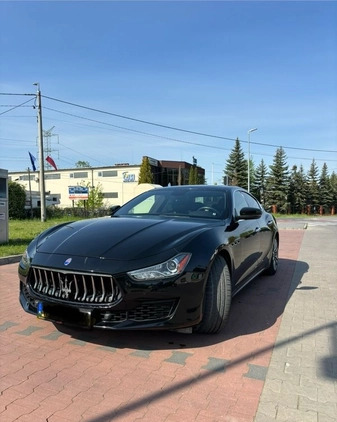 Maserati Ghibli cena 184000 przebieg: 85000, rok produkcji 2019 z Warszawa małe 67